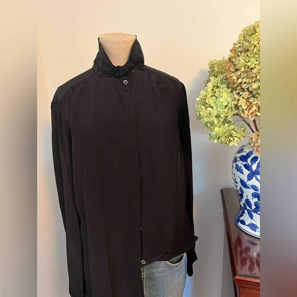 BURBERRY Prorsum Silk Blouse, size IT 46